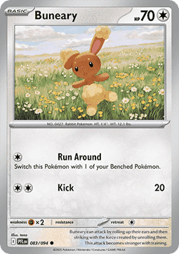 Buneary - Phantasmal Flames (Common) [PFL-083] Imagen principal del producto