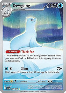 Dewgong - Phantasmal Flames (Illustration Rare) [PFL-097] Imagen principal del producto