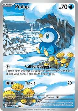 Piplup - Phantasmal Flames (Illustration Rare) [PFL-098] Imagen principal del producto