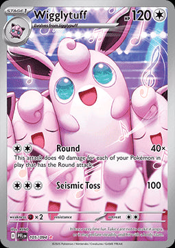 Wigglytuff - Phantasmal Flames (Illustration Rare) [PFL-105] Hover Image