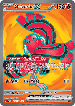 Oricorio ex - Phantasmal Flames (Ultra Rare) [PFL-110] Imagen principal del producto