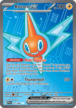 Rotom ex - Phantasmal Flames (Ultra Rare) [PFL-111] Imagen principal del producto