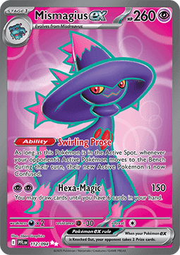 Mismagius ex - Phantasmal Flames (Ultra Rare) [PFL-112] Immagine principale del prodotto