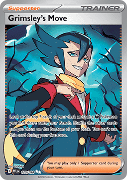 Grimsley's Move - Phantasmal Flames (Ultra Rare) [PFL-120] Imagen principal del producto