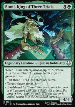 Bumi, King of Three Trials - Magic: The Gathering | Avatar: The Last Airbender (Uncommon) [TLA-169] Hoofdafbeelding
