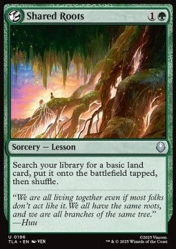 Shared Roots - Magic: The Gathering | Avatar: The Last Airbender (Uncommon) [TLA-196] Hoofdafbeelding