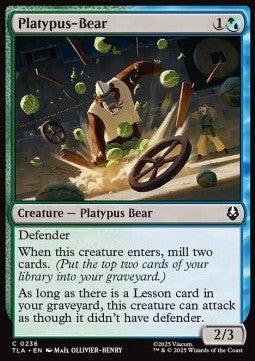 Platypus-Bear - Magic: The Gathering | Avatar: The Last Airbender (Common) [TLA-236] Imagen principal del producto