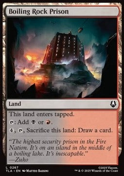 Boiling Rock Prison - Magic: The Gathering | Avatar: The Last Airbender (Common) [TLA-267] Hauptbild