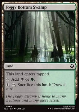 Foggy Bottom Swamp - Magic: The Gathering | Avatar: The Last Airbender (Common) [TLA-269] Hoofdafbeelding