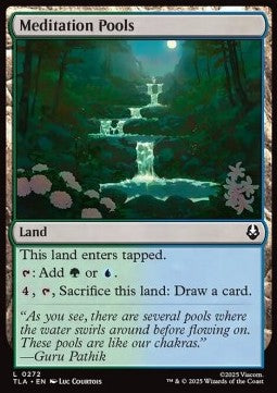 Meditation Pools - Magic: The Gathering | Avatar: The Last Airbender (Common) [TLA-272] Imagen principal del producto