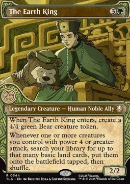 The Earth King - Magic: The Gathering | Avatar: The Last Airbender: Extras (Rare) [XTLA-344] Hoofdafbeelding