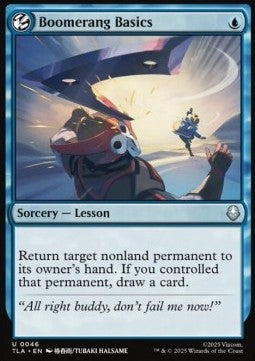 Boomerang Basics - Magic: The Gathering | Avatar: The Last Airbender (Uncommon) [TLA-46] Hauptbild