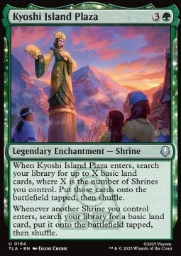 Kyoshi Island Plaza - Magic: The Gathering | Avatar: The Last Airbender (Uncommon) [TLA-184] Hoofdafbeelding