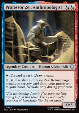 Professor Zei, Anthropologist - Magic: The Gathering | Avatar: The Last Airbender (Uncommon) [TLA-238] Hoofdafbeelding