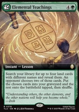 Elemental Teachings - Magic: The Gathering | Avatar: The Last Airbender: Extras (Rare) [XTLA-378] Hoofdafbeelding