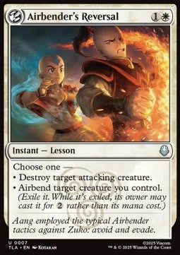 Airbender's Reversal - Magic: The Gathering | Avatar: The Last Airbender (Uncommon) [TLA-7] Hauptbild