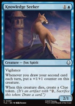 Knowledge Seeker - Magic: The Gathering | Avatar: The Last Airbender (Uncommon) [TLA-60] Hoofdafbeelding