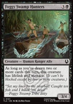 Foggy Swamp Hunters - Magic: The Gathering | Avatar: The Last Airbender (Common) [TLA-101] Hoofdafbeelding