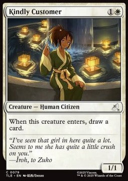 Kindly Customer - Magic: The Gathering | Avatar: The Last Airbender: Eternal (Common) [TLE-79] Hauptbild