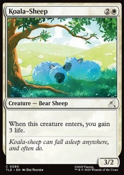 Koala-Sheep - Magic: The Gathering | Avatar: The Last Airbender: Eternal (Common) [TLE-80] Main image