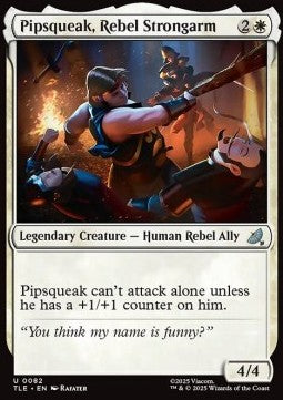 Pipsqueak, Rebel Strongarm - Magic: The Gathering | Avatar: The Last Airbender: Eternal (Uncommon) [TLE-82] Imagen principal del producto