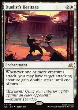 Duelist's Heritage - Magic: The Gathering | Avatar: The Last Airbender: Eternal (Rare) [TLE-153] Imagen principal del producto