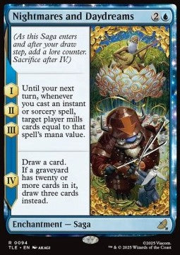 Nightmares and Daydreams - Magic: The Gathering | Avatar: The Last Airbender: Eternal (Rare) [TLE-94] Imagen principal del producto