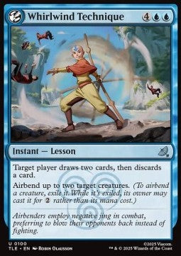 Whirlwind Technique - Magic: The Gathering | Avatar: The Last Airbender: Eternal (Uncommon) [TLE-100] Imagen principal del producto
