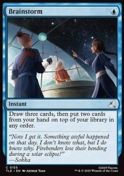 Brainstorm - Magic: The Gathering | Avatar: The Last Airbender: Eternal (Common) [TLE-155] Immagine principale del prodotto