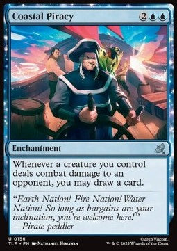 Coastal Piracy - Magic: The Gathering | Avatar: The Last Airbender: Eternal (Uncommon) [TLE-156] Main image