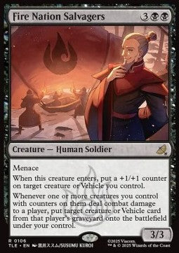 Fire Nation Salvagers (V.1) - Magic: The Gathering | Avatar: The Last Airbender: Eternal (Rare) [TLE-106] Imagen principal del producto