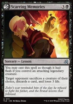 Scarring Memories - Magic: The Gathering | Avatar: The Last Airbender: Eternal (Uncommon) [TLE-111] Imagen principal del producto