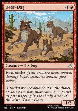 Deer-Dog - Magic: The Gathering | Avatar: The Last Airbender: Eternal (Common) [TLE-114] Main image