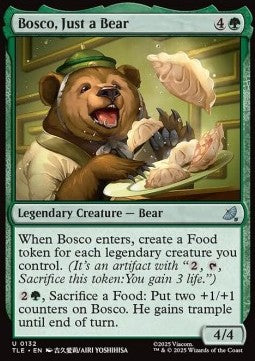 Bosco, Just a Bear - Magic: The Gathering | Avatar: The Last Airbender: Eternal (Uncommon) [TLE-132] Main image
