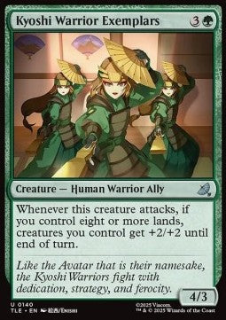 Kyoshi Warrior Exemplars - Avatar: The Last Airbender: Eternal (Uncommon) [TLE-140]