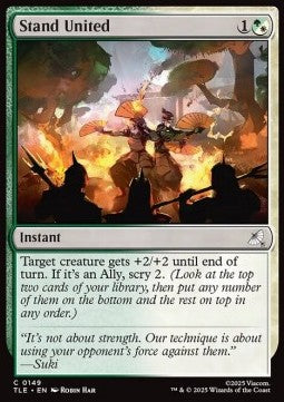 Stand United - Magic: The Gathering | Avatar: The Last Airbender: Eternal (Common) [TLE-149] Hauptbild