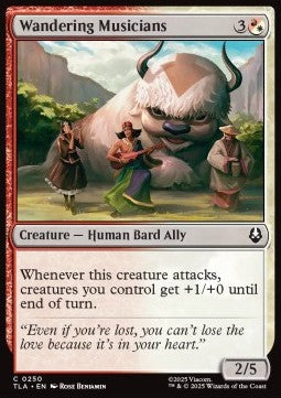 Wandering Musicians - Magic: The Gathering | Avatar: The Last Airbender (Common) [TLA-250] Hauptbild