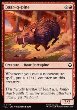 Boar-q-pine - Magic: The Gathering | Avatar: The Last Airbender (Common) [TLA-124] Hauptbild