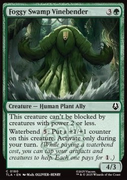 Foggy Swamp Vinebender - Magic: The Gathering | Avatar: The Last Airbender (Common) [TLA-180] Hoofdafbeelding