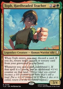 Toph, Hardheaded Teacher - Magic: The Gathering | Avatar: The Last Airbender (Rare) [TLA-246] Hauptbild