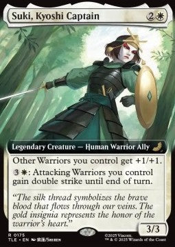 Suki, Kyoshi Captain (V.2) - Magic: The Gathering | Avatar: The Last Airbender: Eternal (Rare) [TLE-175] Main image