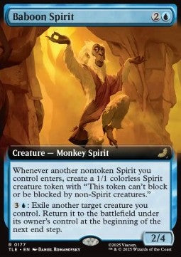Baboon Spirit (V.2) - Magic: The Gathering | Avatar: The Last Airbender: Eternal (Rare) [TLE-177] Main image
