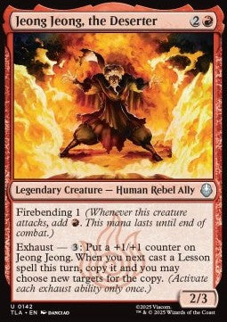 Jeong Jeong, the Deserter - Magic: The Gathering | Avatar: The Last Airbender (Uncommon) [TLA-142] Imagen principal del producto