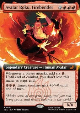 Avatar Roku, Firebender (V.2) - Magic: The Gathering | Avatar: The Last Airbender: Eternal (Mythic) [TLE-191] Imagen principal del producto