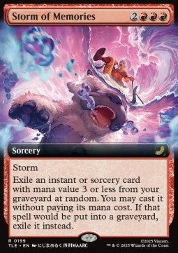 Storm of Memories (V.2) - Magic: The Gathering | Avatar: The Last Airbender: Eternal (Rare) [TLE-199] Main image