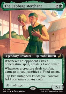 The Cabbage Merchant (V.2) - Magic: The Gathering | Avatar: The Last Airbender: Eternal (Rare) [TLE-203] Imagen principal del producto