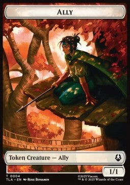 Ally Token (W 1/1) // Clue Token (V.1) - Magic: The Gathering | Avatar: The Last Airbender: Tokens (Token) [TTLA-T 4/15] Image principale du produit