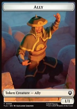 Ally Token (W 1/1) // Clue Token (V.3) - Magic: The Gathering | Avatar: The Last Airbender: Tokens (Token) [TTLA-T 6/17] Image principale du produit