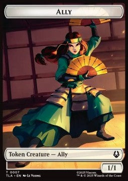 Ally Token (W 1/1) // Clue Token (V.4) - Magic: The Gathering | Avatar: The Last Airbender: Tokens (Token) [TTLA-T 7/18] Image principale du produit
