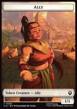 Ally Token (W 1/1) // Clue Token (V.5) - Magic: The Gathering | Avatar: The Last Airbender: Tokens (Token) [TTLA-T 8/16] Image principale du produit